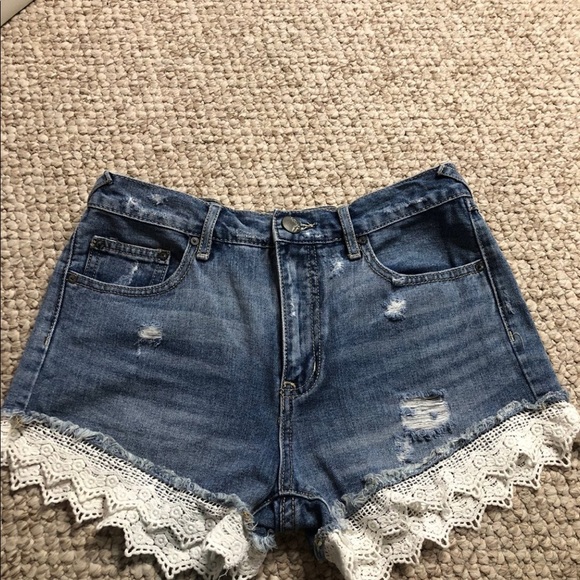 Free people denim shorts - Picture 2 of 5